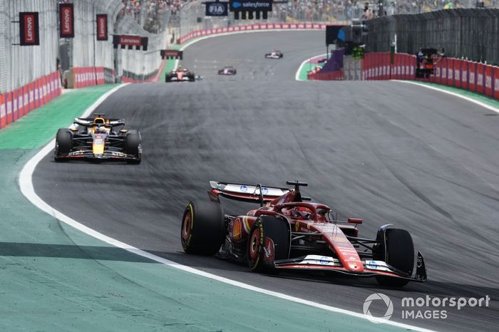 Charles Leclerc, Ferrari SF-24, Max Verstappen, Red Bull Racing RB20 