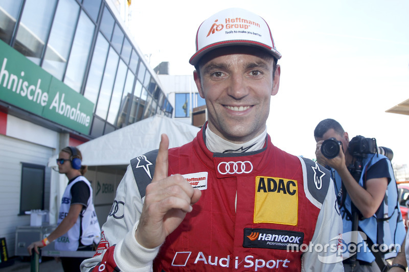 Pole position for Jamie Green, Audi Sport Team Rosberg, Audi RS 5 DTM