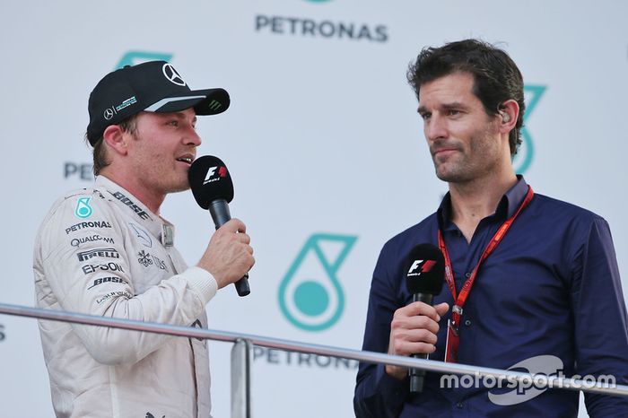 Mark Webber y Nico Rosberg