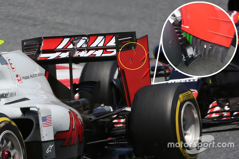 Haas F1 Team: Heckflügel