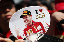 A Sebastian Vettel, Ferrari fan