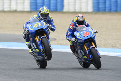 Aleix Espargaro, Team Suzuki MotoGP and Maverick Viñales, Team Suzuki MotoGP