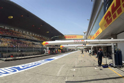 China GP Boxengasse
