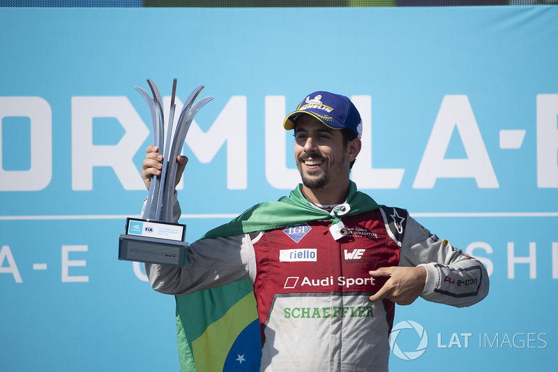 Lucas di Grassi, Audi Sport ABT Schaeffler, finishes 2nd