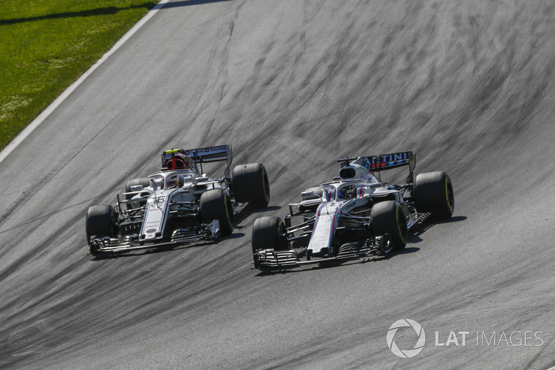 Ленс Стролл, Williams FW41, Шарль Леклер, Sauber C37