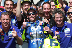 Third place Valentino Rossi, Yamaha Factory Racing