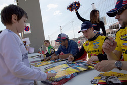 Florian Venturi, GO Fas Racing Ford with Fans