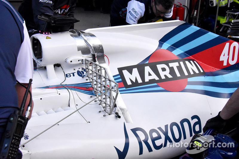Capteur de la Williams FW41