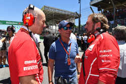 Jock Clear, Ferrari Şef Mühendisi, Rubens Barrichello, Gino Rosato, Ferrari