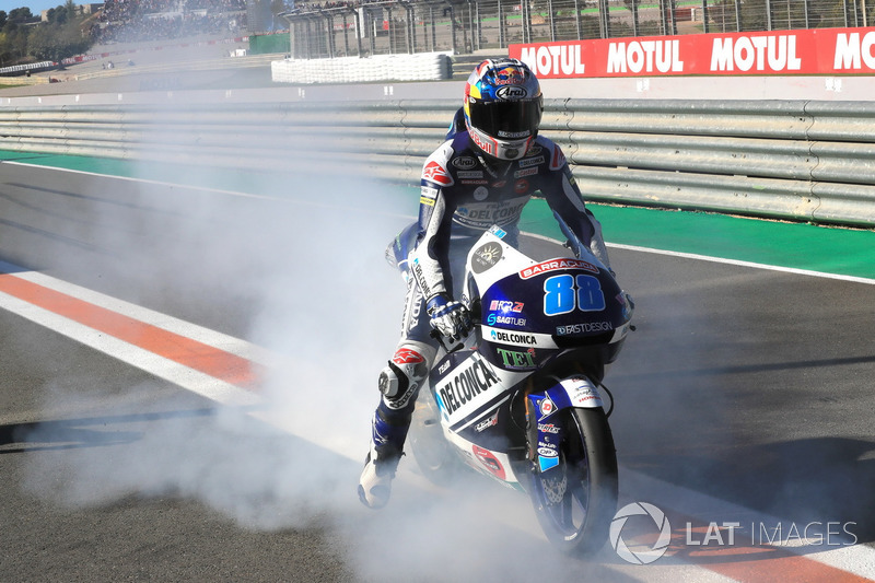 Race winner Jorge Martin, Del Conca Gresini Racing Moto3