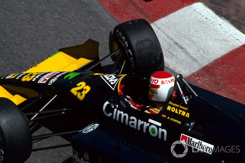 Адриан Кампос, Minardi M188 Ford