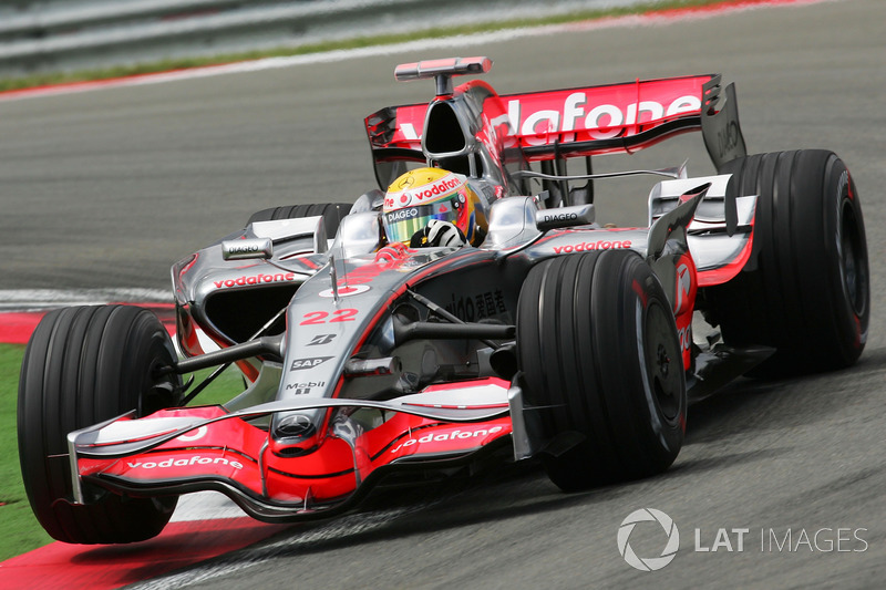 Lewis Hamilton, McLaren Mercedes MP4/23