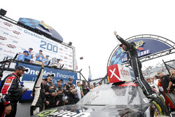Ganador de la carrera Justin Allgaier, JR Motorsports, Chevrolet