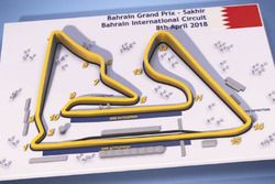 Mapa del circuito de Sakhir