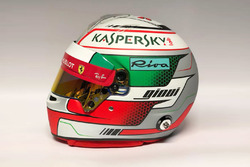 Il casco di Antonio Giovinazzi, Ferrari reserve driver