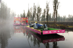 Esibizione Formula E a Xochimilco