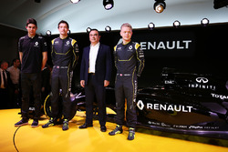 Esteban Ocon, Renault Sport F1 Team oiloto de pruebas y Jolyon Palmer, Renault F1 Team