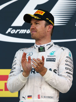 Подиум: победитель - Нико Росберг, Mercedes AMG F1 Team