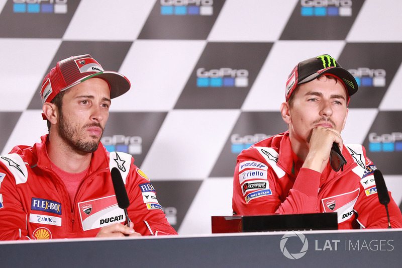 Андреа Довіціозо, Хорхе Лоренсо, Ducati Team