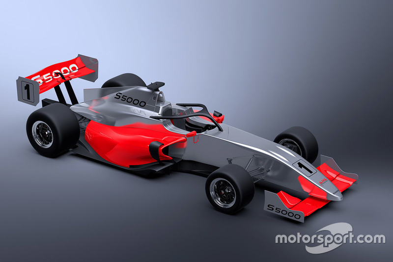 S5000 car rendering
