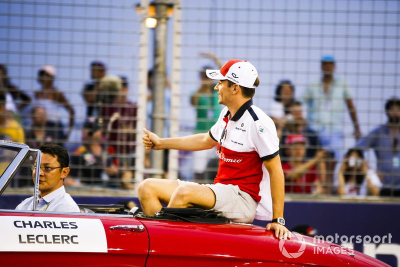 Versenyzői parádé Szingapúrból - F1 2018