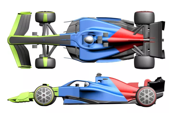 Boceto de los F1 2021