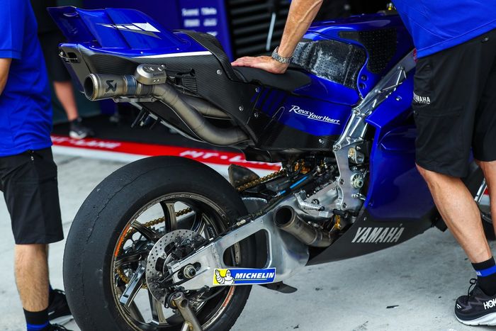 Детали гоночного велосипеда Yamaha Factory Racing