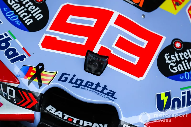 Marc Marquez, Gresini Racing bike detail