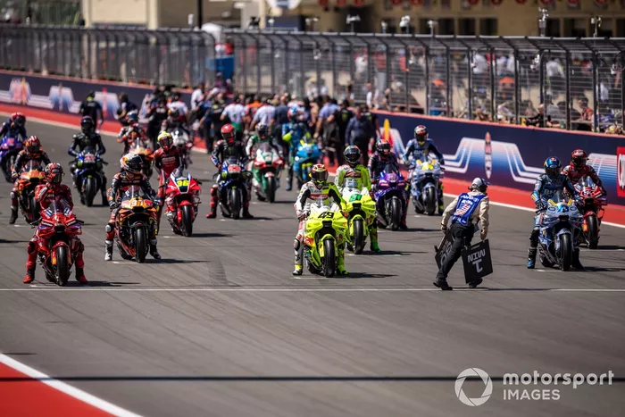 Sprint race start