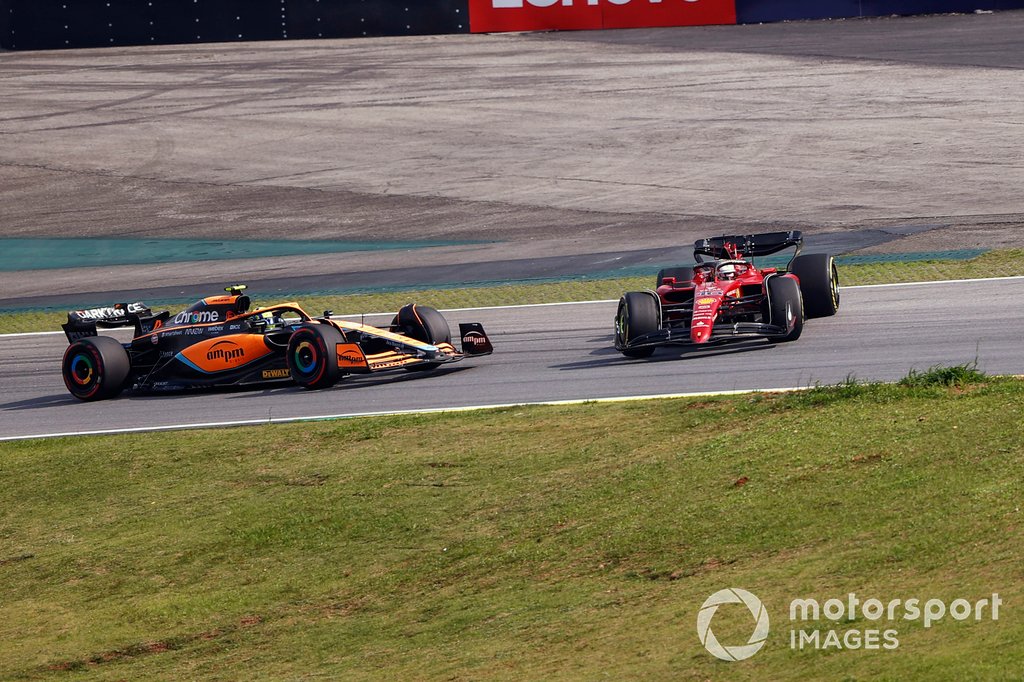 VIDEO Un choque de Leclerc en Brasil favorece a "Checo" Pérez