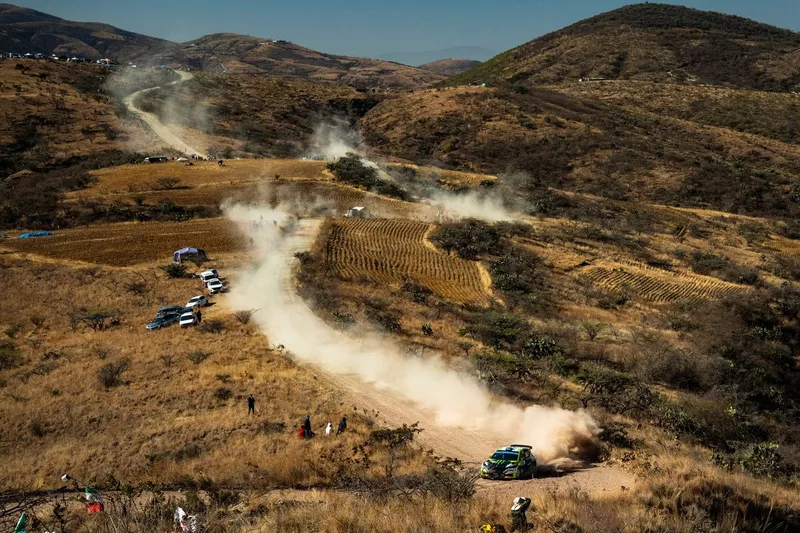 Oliver Solberg, Elliott Edmondson, Skoda Fabia Evo Rally2