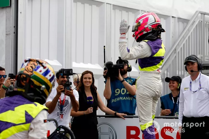 Ganadora de la carrera Marta García