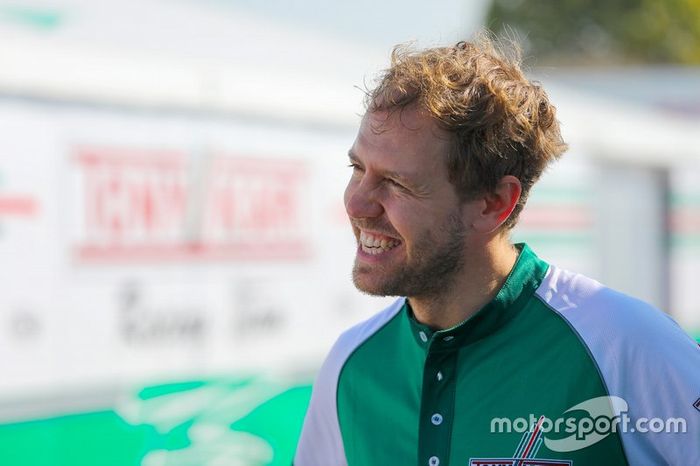 Sebastian Vettel a South Garda su un Tony kart