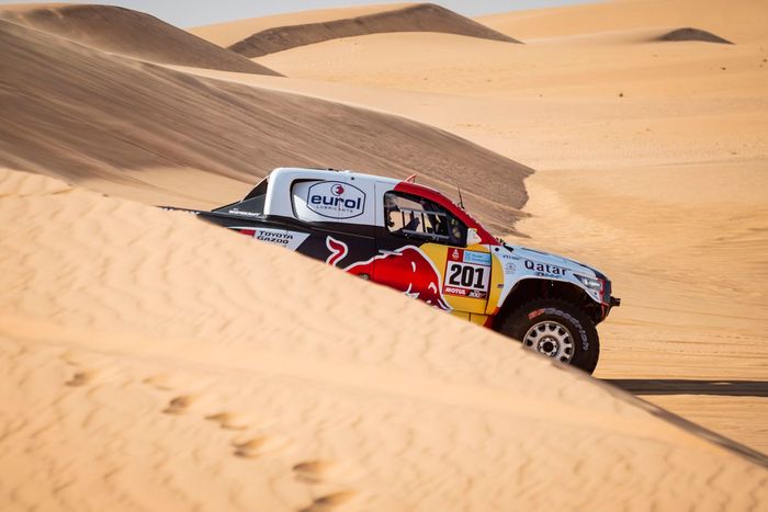 #201 Toyota Gazoo Racing Toyota: Nasser Al-Attiya, Matthieu Baumel