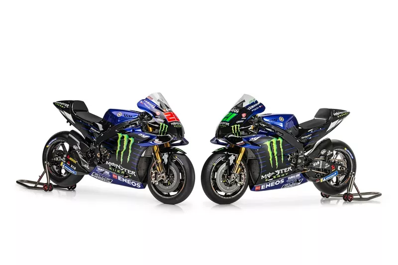 La moto di Fabio Quartararo, Yamaha Factory Racing, Franco Morbidelli, Yamaha Factory Racing
