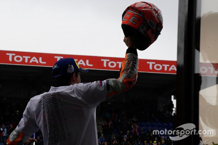 Ganador de la carrera Marc Márquez, Repsol Honda Team