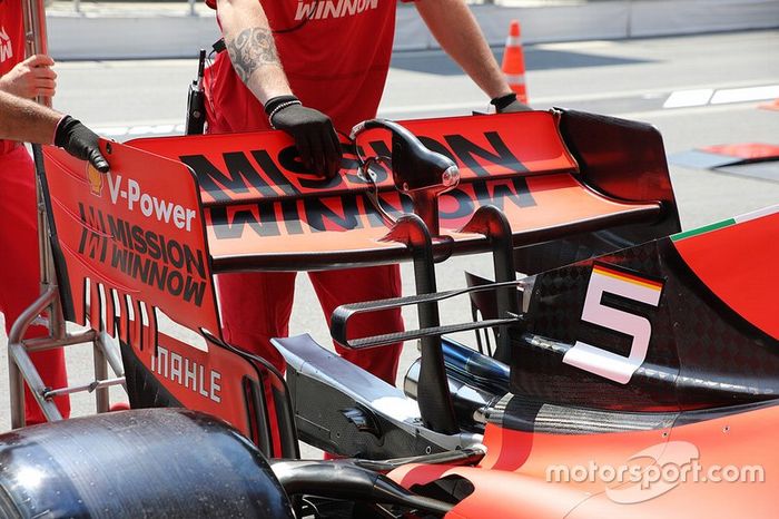 Detalle tecnico ferrari