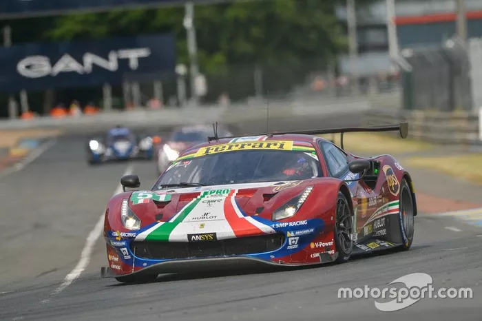 #51 AF Corse Ferrari 488 GTE EVO: Alessandro Pier Guidi, James Calado, Daniel Serra