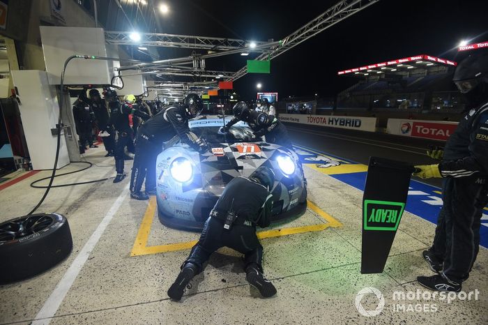 #77 Proton Competition Porsche 911 RSR: Christian Ried, Riccardo Pera, Matt Campbell