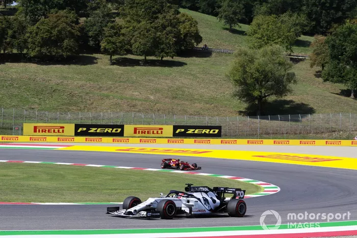 Daniil Kvyat, AlphaTauri AT01, Charles Leclerc, Ferrari SF1000
