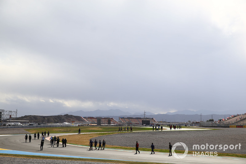 Rider familiarisation walk