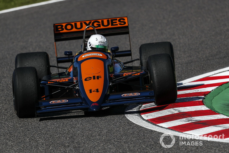 AGS JH23 lors des Legends F1 30th Anniversary Lap Demonstration