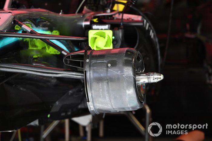 Mercedes AMG F1 W10 brake cowling