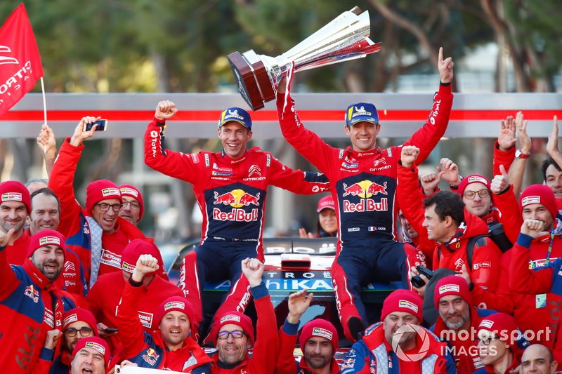 Winner Sébastien Ogier, Julien Ingrassia, Citroën World Rally Team Citroen C3 WRC