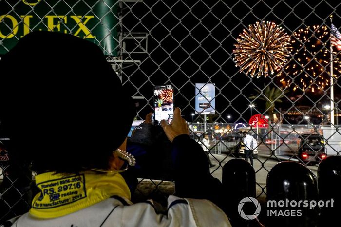 Neumáticos Michelin, fuegos artificiales