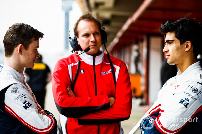 Callum Ilott, SAUBER JUNIOR TEAM BY CHAROUZ e Juan Manuel Correa, SAUBER JUNIOR TEAM BY CHAROUZ
