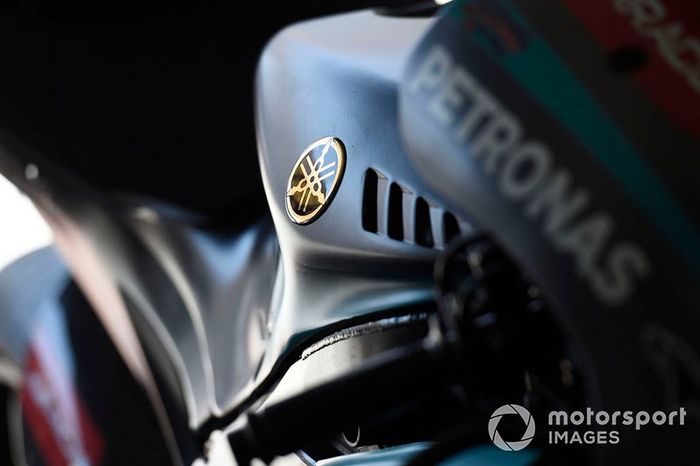 Petronas Yamaha SRT detalle de la moto