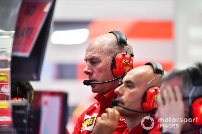 Jock Clear, Race Engineer, Ferrari.