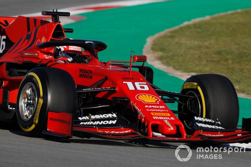 Charles Leclerc, substituto de Raikkonen na Ferrari, terminou no sétimo posto