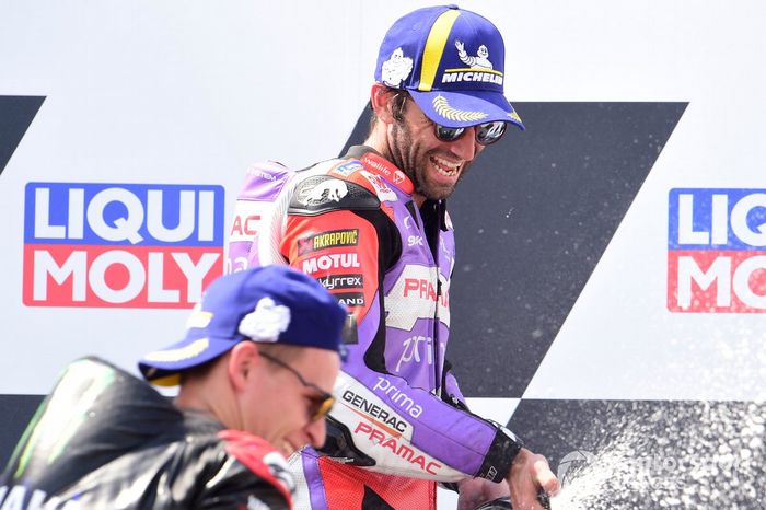 Podio: segundo lugar Johann Zarco, Pramac Racing